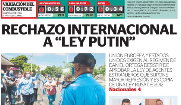 Portada impresa 26-09-2020