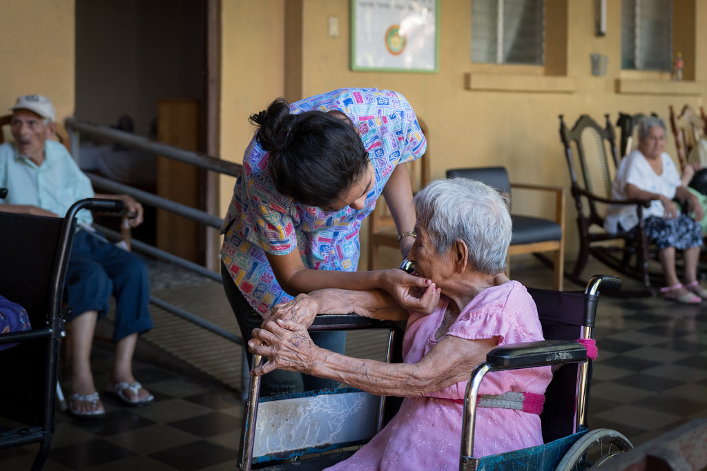 El Asilo San Antonio en Masaya es incluído en la recolecta de víveres. LA PRENSA / NIÚ