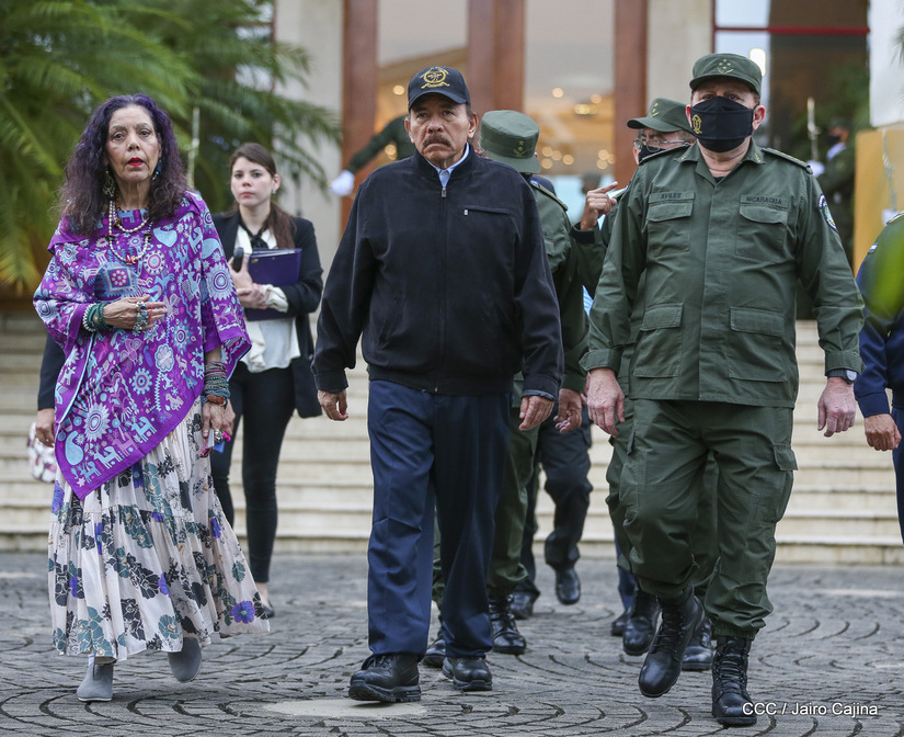 Daniel Ortega, Antorcha de la Libertad, Independencia de Centroamérica, régimen, coronavirus, Covid-19, desfiles patrios
