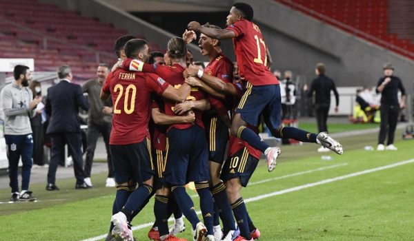 España empata ante Alemania en el último suspiro en la Liga de Naciones