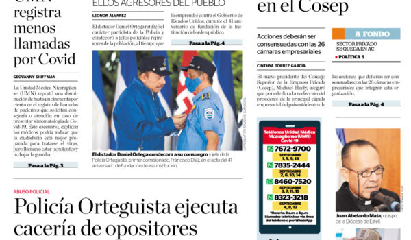 Portada impresa 10-09-2020
