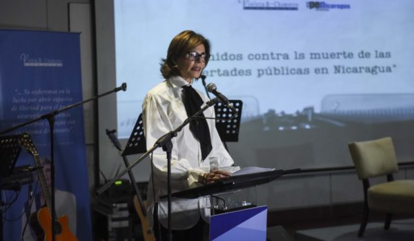 Fundación Violeta Barrios de Chamorro premia la innovación digital. LA PRENSA/Roberto Fonseca