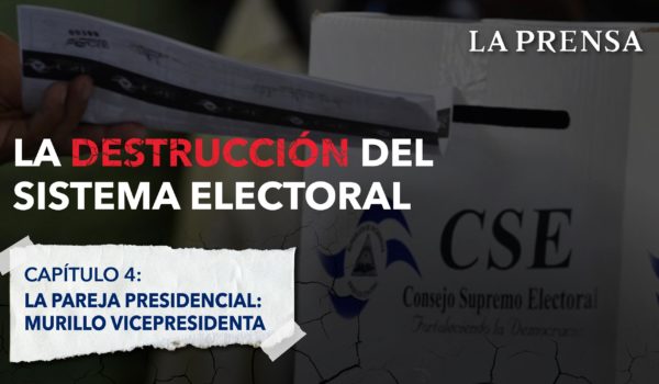 La destrucción del sistema electoral: Murillo vicepresidenta
