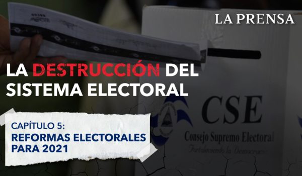 La destrucción del sistema electoral: Reformas electorales