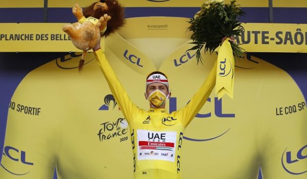 Tadej Pogacar vuela en la penúltima etapa y es ganador virtual del Tour