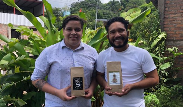 Tattoo coffee: el emprendimiento de dos excarcelados políticos de Matagalpa. LA PRENSA / CORTESÍA