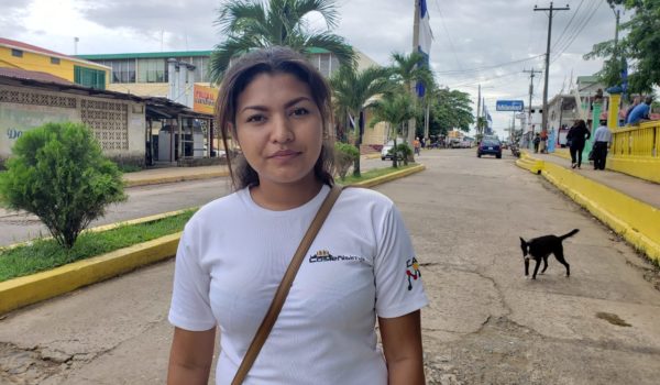Kalúa Salazar, jefa de prensa de Radio La Costeñísima. LA PRENSA/Cortesía