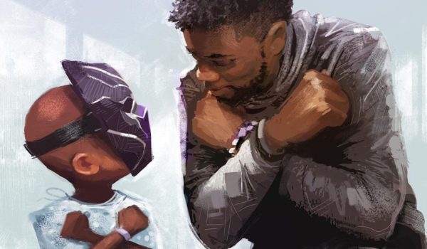 Disney inmortaliza a Chadwick Boseman con el emotivo mural de Nikkolas Smith 
