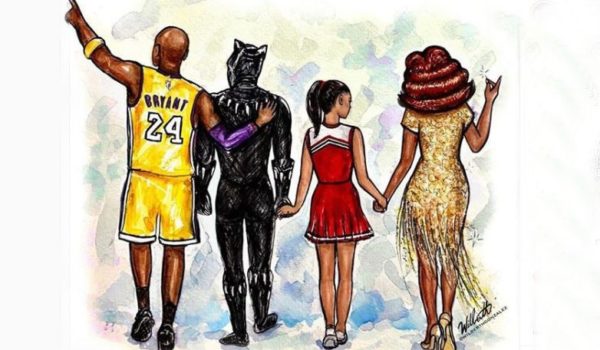 El trágico adiós de cuatro leyendas en una ilustración. Esta es su historia