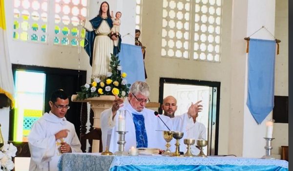 Monseñor Pablo Schmitz, obispo de la Diócesis de Siuna y Bluefields. LA PRENSA / CORTESÍA