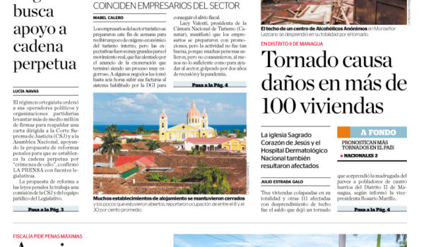 Portada impresa 18-09-2020