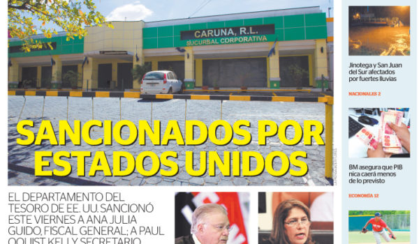 Portada impresa 10-10-2020