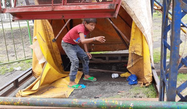 Este es el sitio donde murió el adolescente J.E.R, de 13 años.La Prensa/ Ernesto García