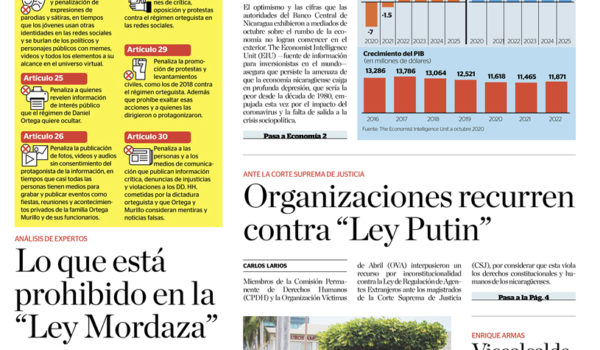 Portada impresa 30-10-2020