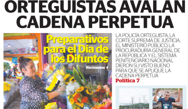 Portada impresa 31-10-2020