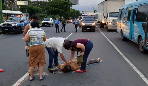 Antonio Campos Martínez , de 74 años engrosó este lunes la lista de víctimas fatales por accidentes de tránsito. La Prensa/Oscar Navarrete