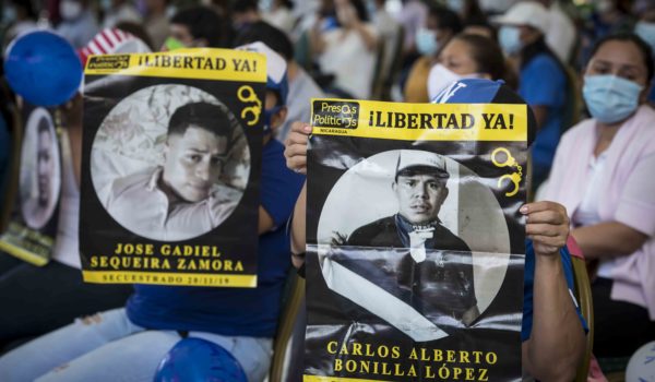 Dos nuevos presos políticos en diciembre y ya son 110 opositores que mantiene encarcelado el régimen orteguista