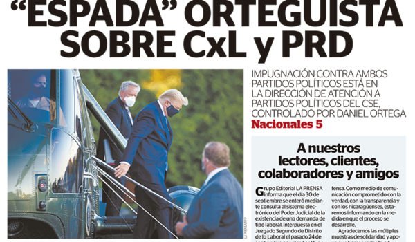 Portada impresa 03-10-2020