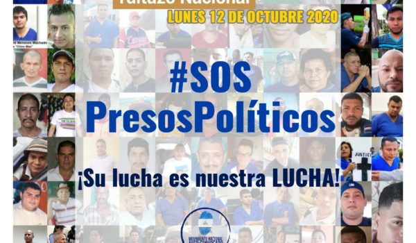 Organizaciones autoconvocadas convocan a tuitazo nacional por la liberación de los presos políticos