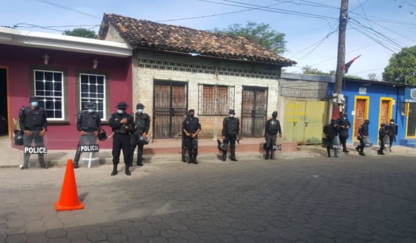 policia, Estelí , UNAG, represión. Estelí
