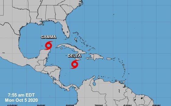 Se forma tormenta tropical Delta y podría pasar por Cuba como huracán