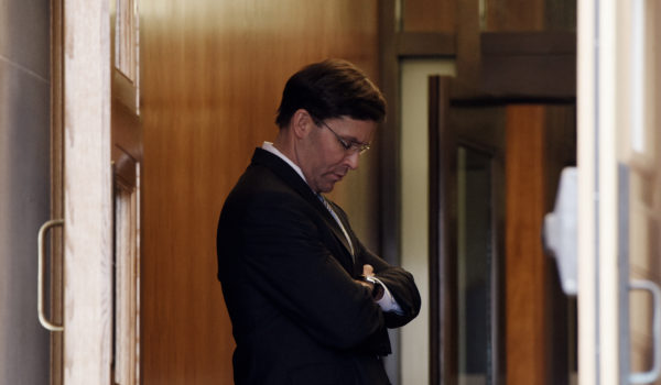 Donald Trump despide al secretario de Defensa, Mark Esper