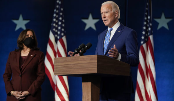 Joe Biden: «Creo que vamos a ser los ganadores»