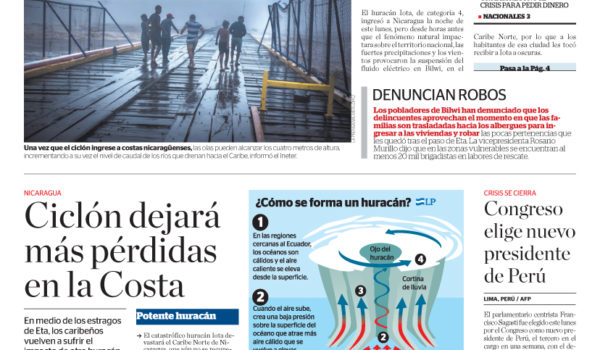 Portada impresa 17-11-2020