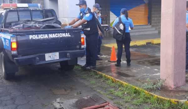 La ´Policía esclareció el crimen de Iván Munguia encontrado sin vida en la marginal de la carretera Norte. La Prensa/ Ernesto García