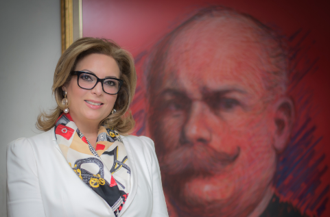 María Fernanda Flores de Alemán, estuvo exiliada 20 años en los Estados Unidos. LA PRENSA/ÓSCAR NAVARRETE