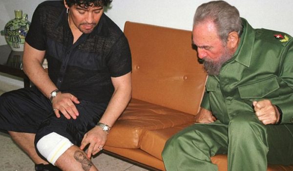 La íntima relación entre Fidel Castro y Diego Maradona