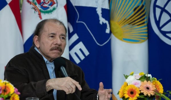 Ortega habló sobre la cooperación internacional y el tráfico de drogas en la zona. LA PRENSA/TOMADA DE EL 19 DIGITAL