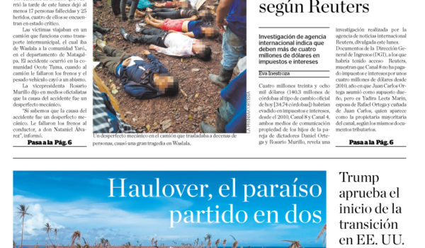 Portada impresa 24-11-2020