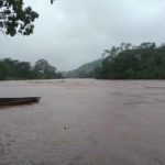 Río Amak en la Reserva de Bosawas, tras el paso del huracán Iota. LA PRENSA / CORTESÍA