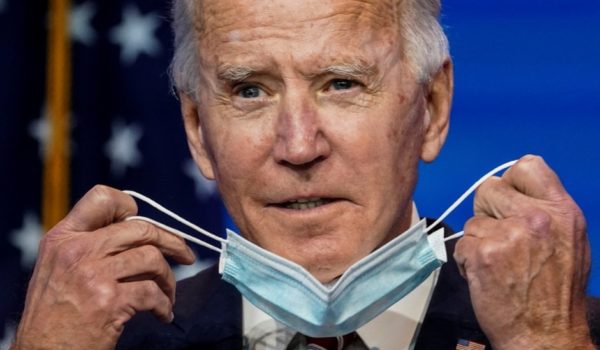 Joe Biden pedirá a los estadounidenses que usen mascarilla durante 100 días