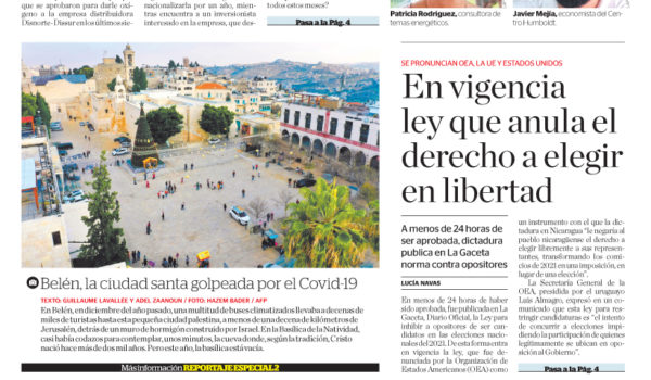 Portada impresa 23-12-2020