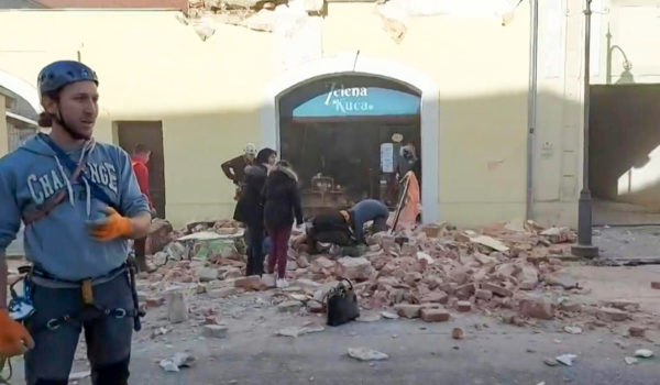 Terremoto de 6,4 grados deja una niña muerta y edificios dañados en Croacia
