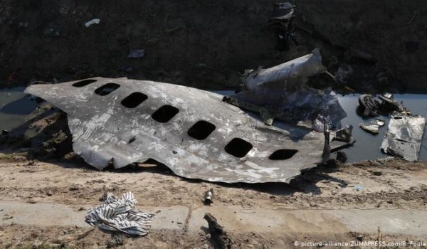 Iran, avión derribado