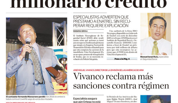 Portada impresa 29-12-2020