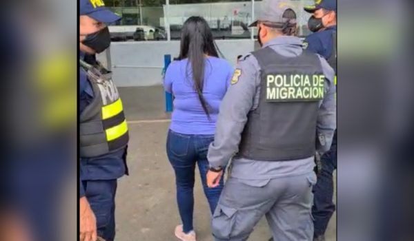 Nicaragüense prófuga fue detenida cuando intentaba cruzar la frontera