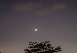 Así se podrá ver hoy el encuentro de Júpiter y Saturno desde Nicaragua