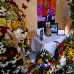 En San Juan de Oriente la urna de cenizas del doctor Darwin Jiménez fueron veladas. LA PRENSA / O. NAVARRETE