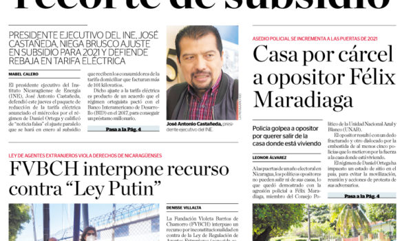 Portada impresa 18-12-2020
