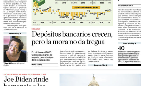 Portada impresa 20-01-2021