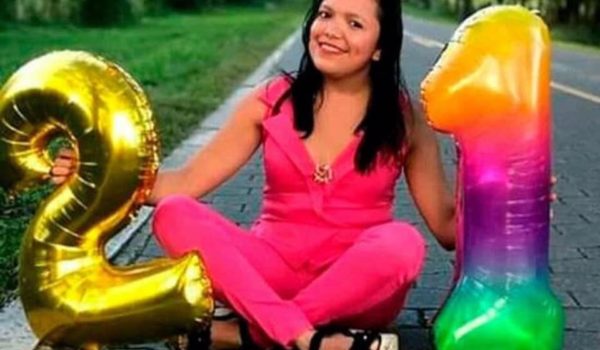 Katring Ninell López Martínez en la celebración de cumpleaños 21. LAPRENSA/Cortesía