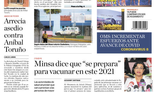 Portada impresa 08-01-2020