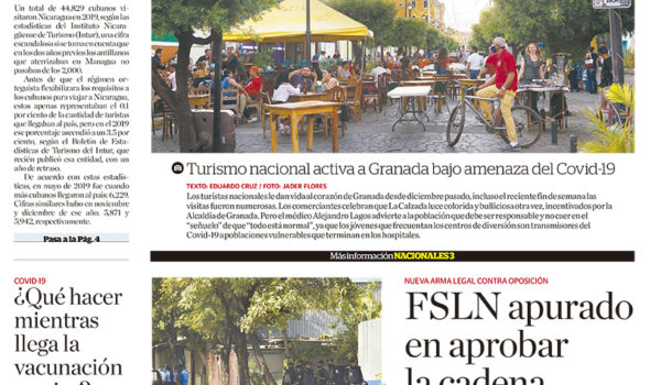 Portada impresa 11-01-2021