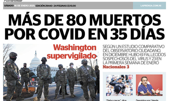 Portada impresa 16-01-2021