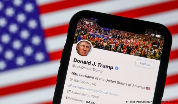 Trump, redes sociales, Twitter, Facebook