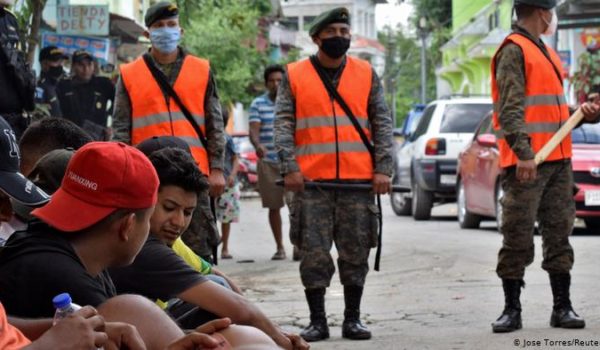 caravana migrantes, Guatemala